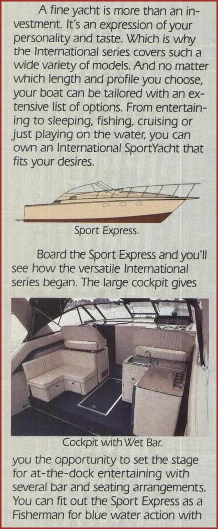 Trojan sport yacht customizing