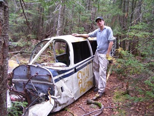 Peter Simmons 140 that he crashed and walked away from.