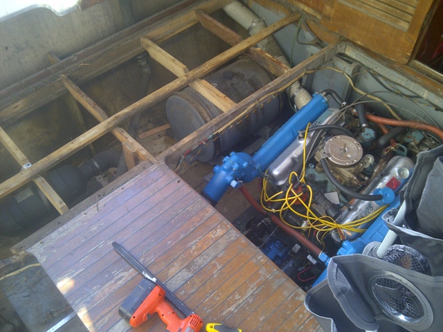 Floor out