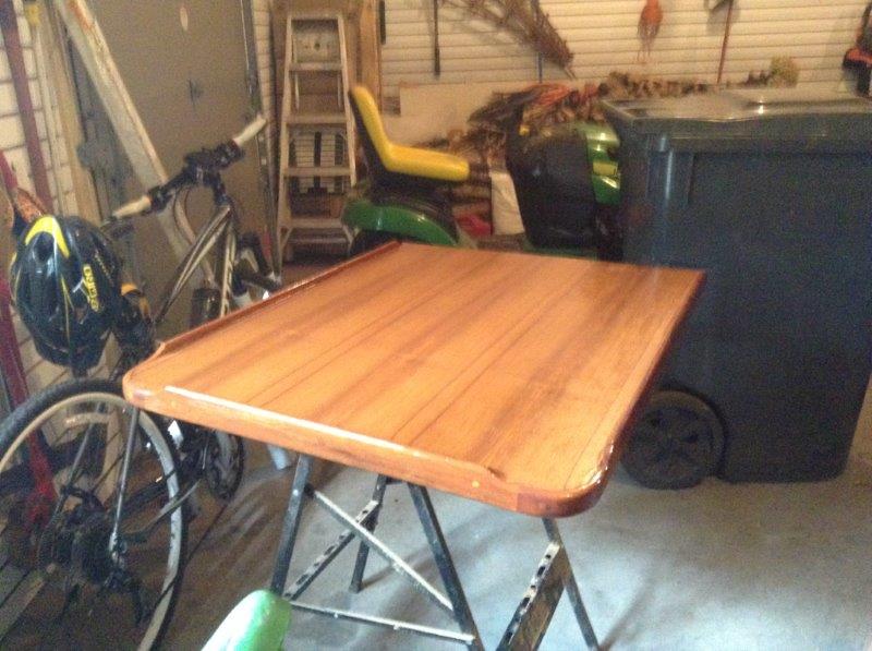 new dinette table - not yet finished