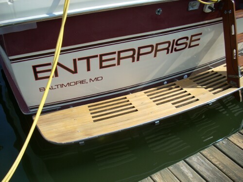 AFTER, ACETONE COATED TEAK